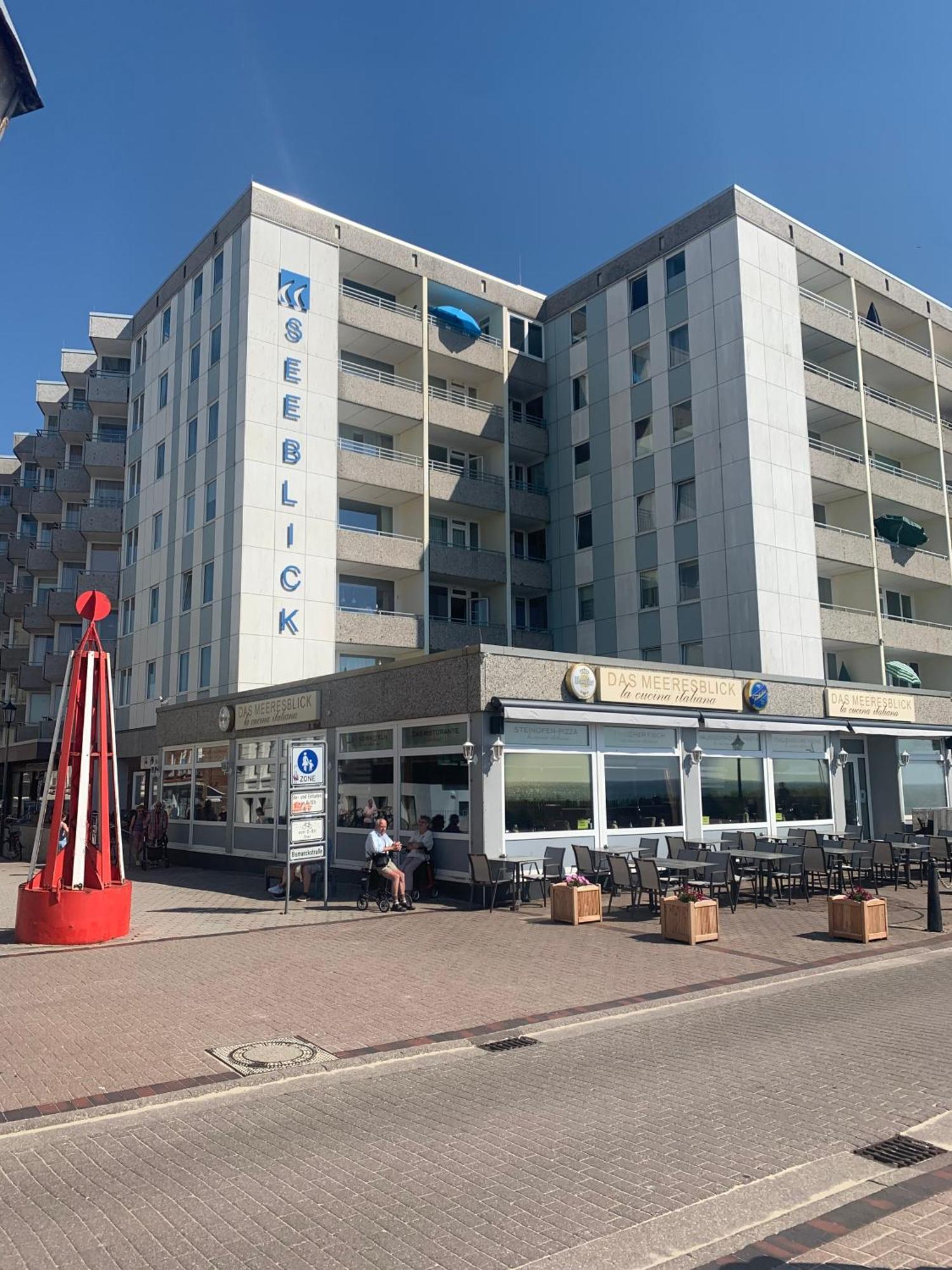 Strandblick Im Haus Seeblick Bismarckstrasse Borkum Exterior photo